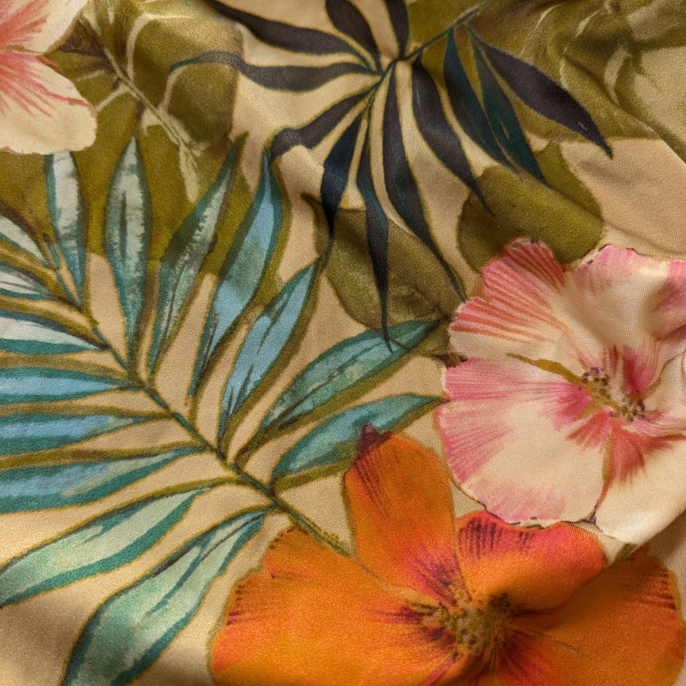 Ralph Lauren Floral Tropical Printed Halter One-Piece Swimsuit US 14 - Picture 3 of 6